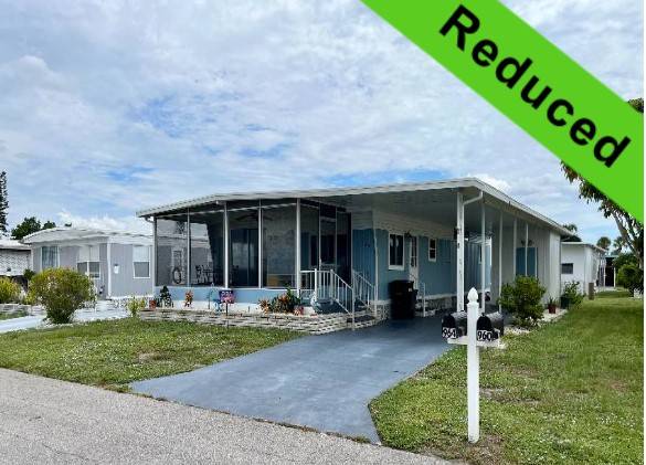 Venice, FL Mobile Home for Sale located at 964 Posadas Bay Indies